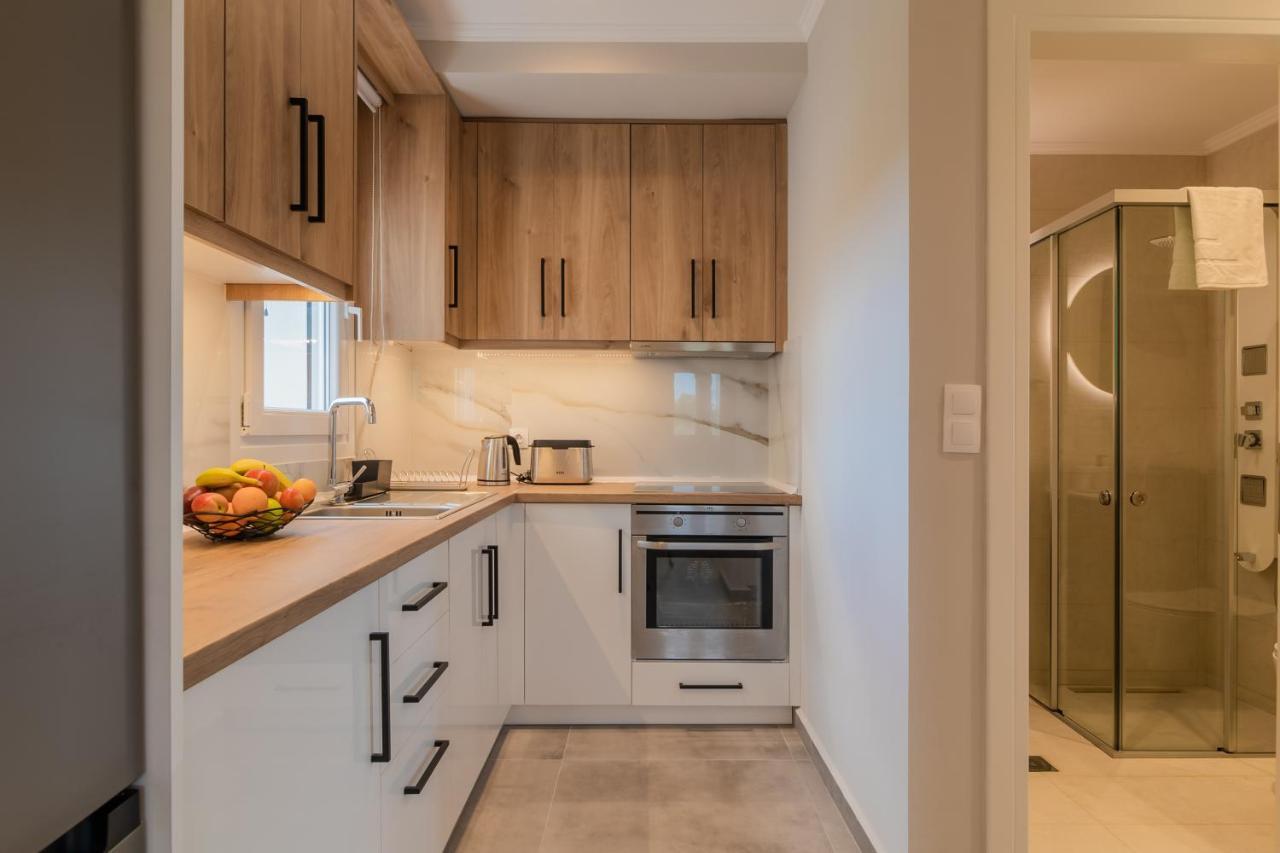Melena Premium Suites Rodas Exterior foto